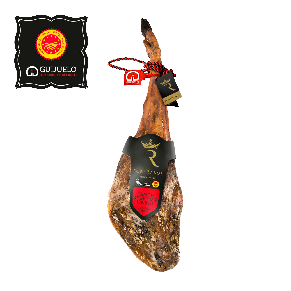 Jamón de Bellota 75% Ibérico D.Origen Guijuelo Soberanos